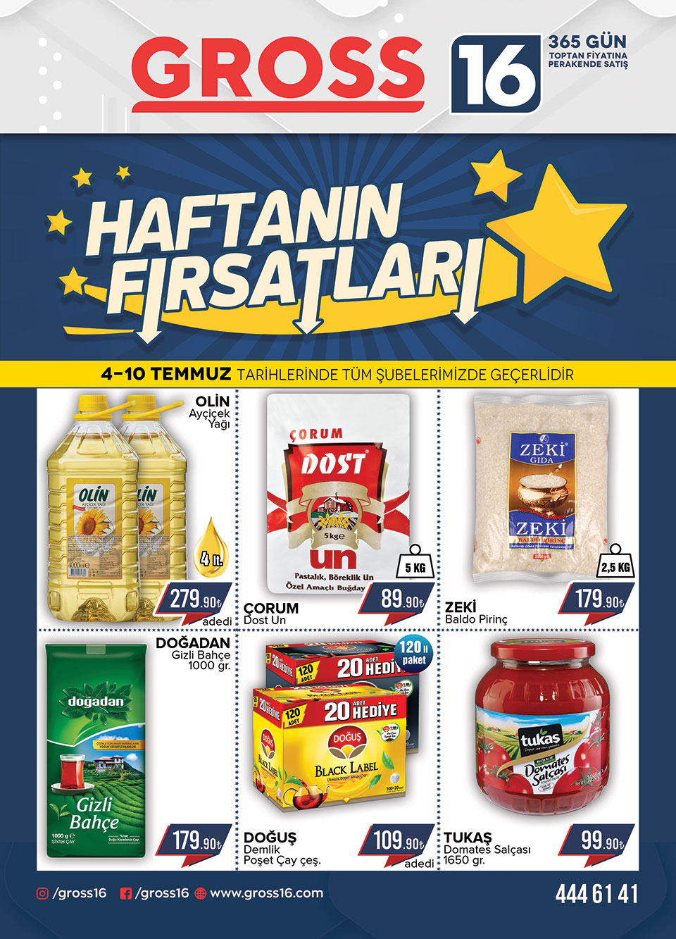 4-10 TEMMUZ FIRSATLARI