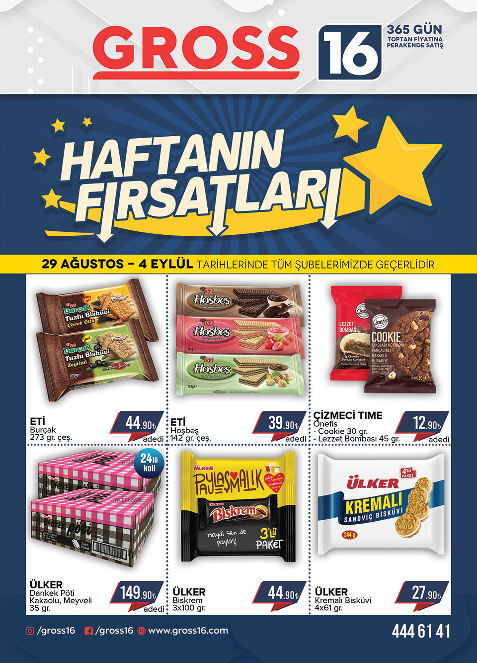 29 AĞUSTOS - 4 EYLÜL FIRSATLARI