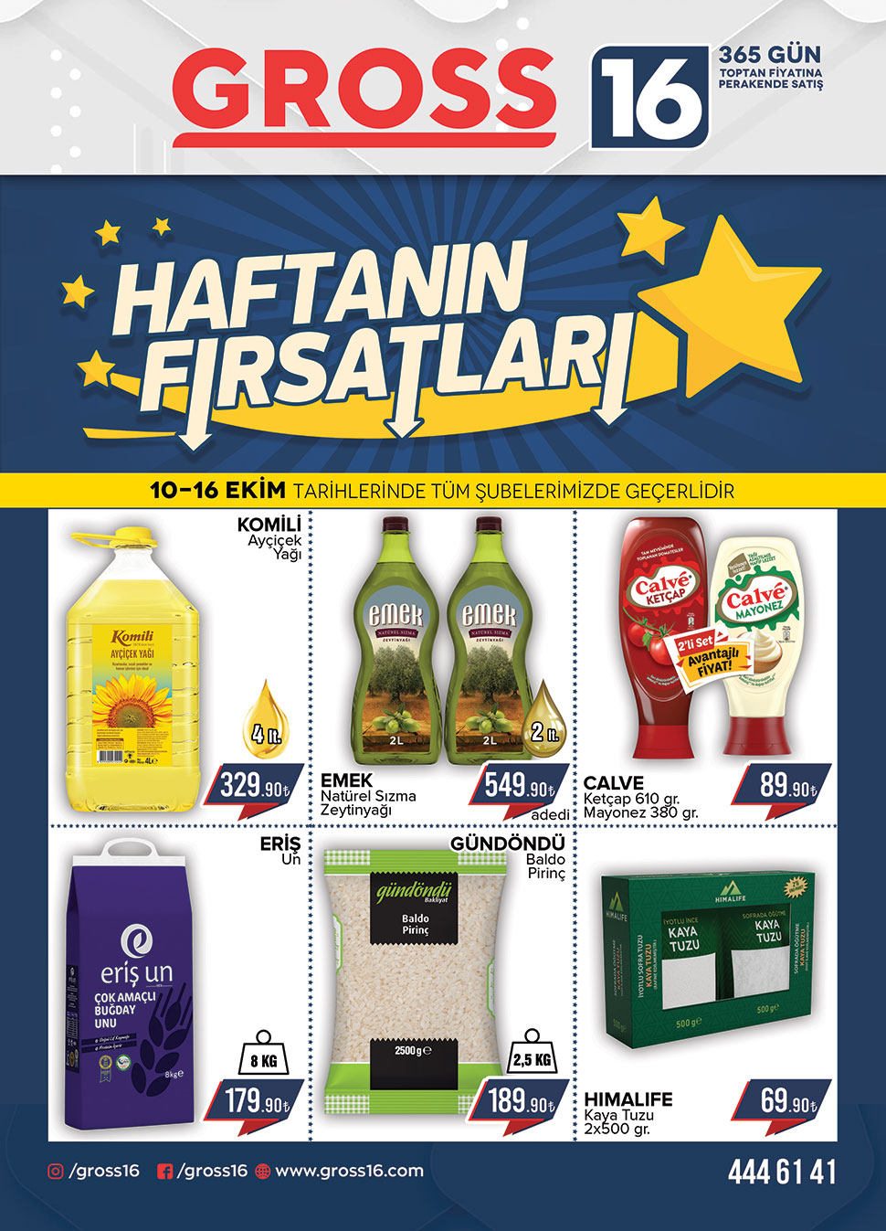 10-16 EKİM FIRSATLARI