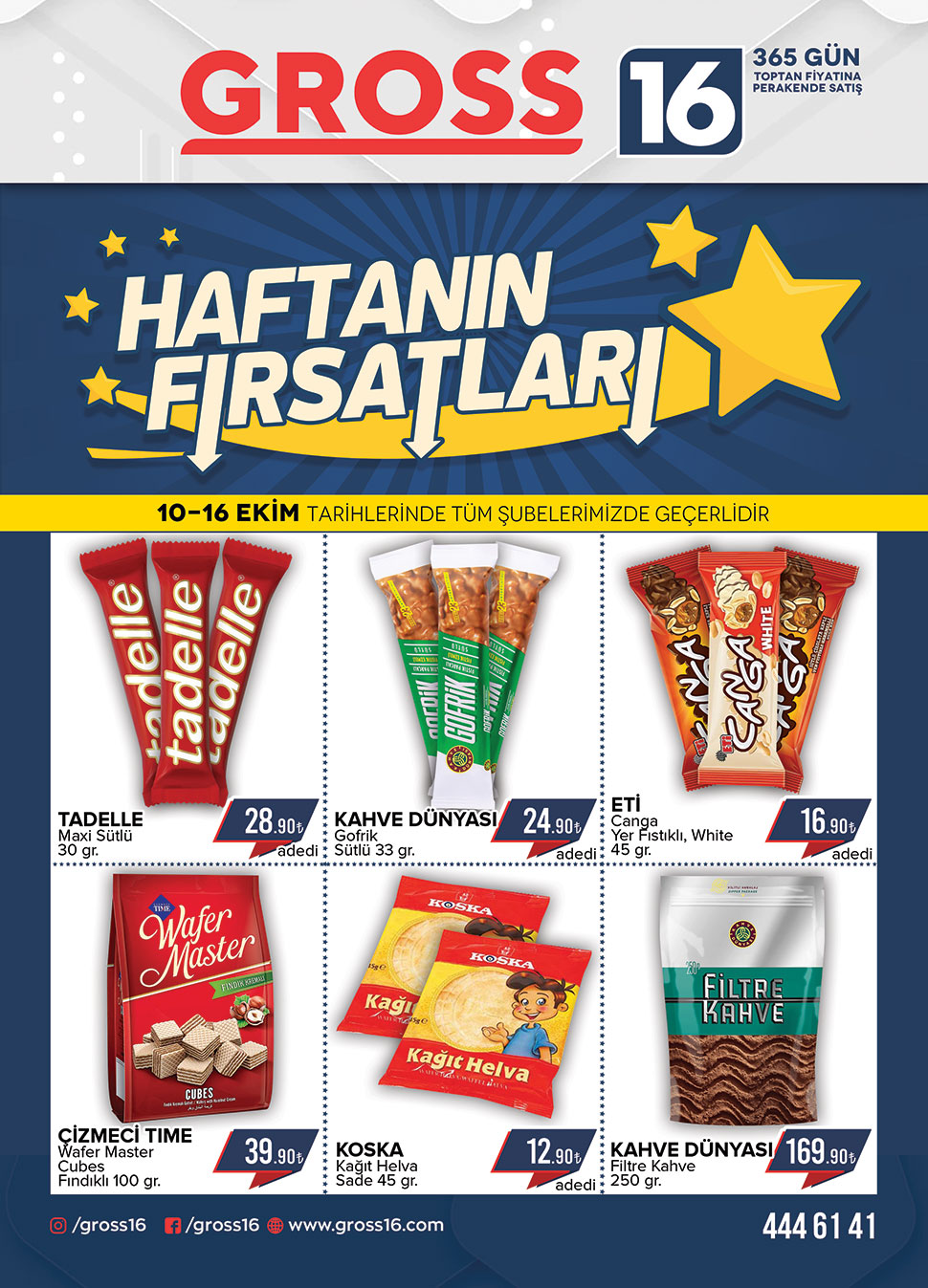 10-16 EKİM FIRSATLARI