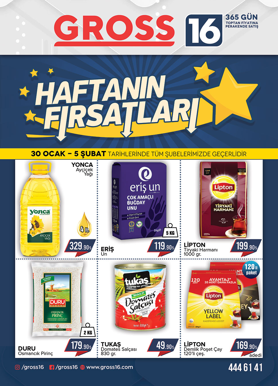 30 OCAK - 5 ŞUBAT FIRSATLARI