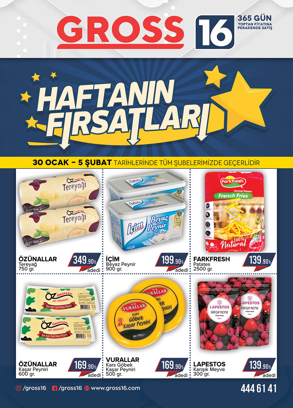 30 OCAK - 5 ŞUBAT FIRSATLARI