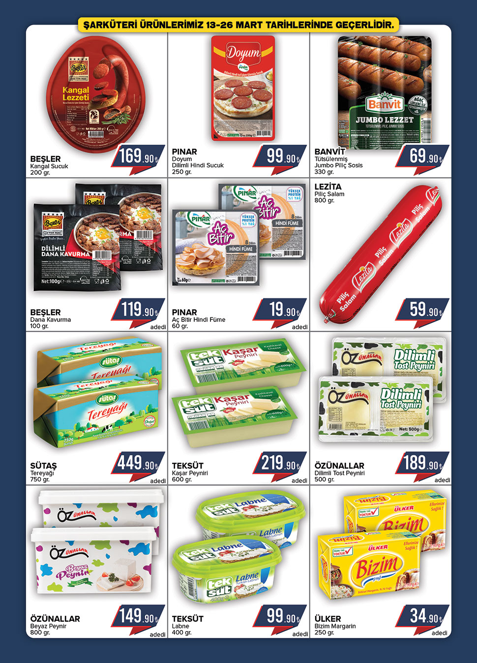 13-26 MART FIRSATLARI