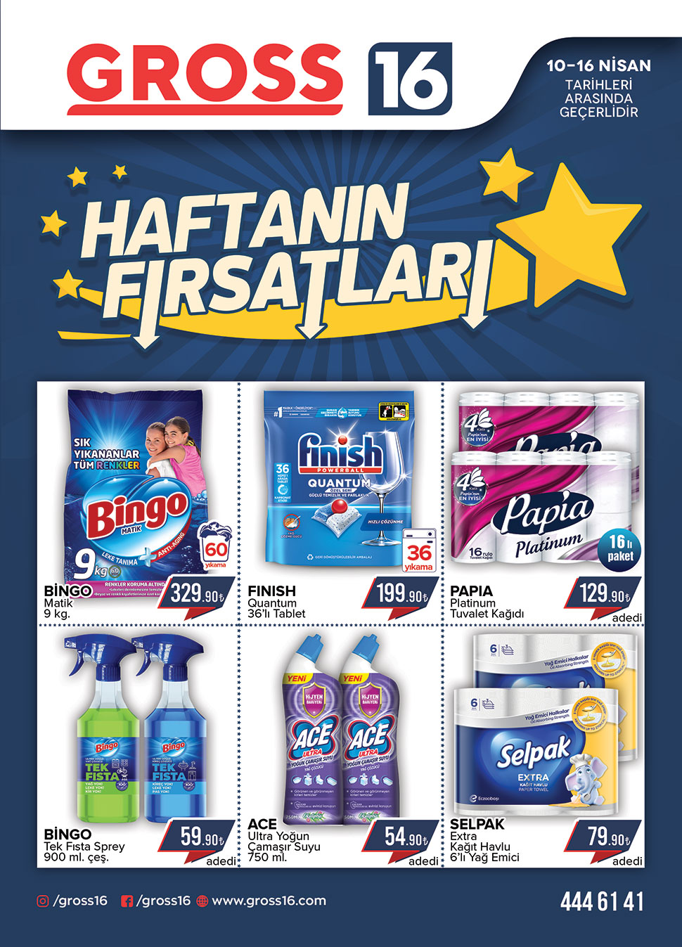 10-16 NİSAN FIRSATLARI