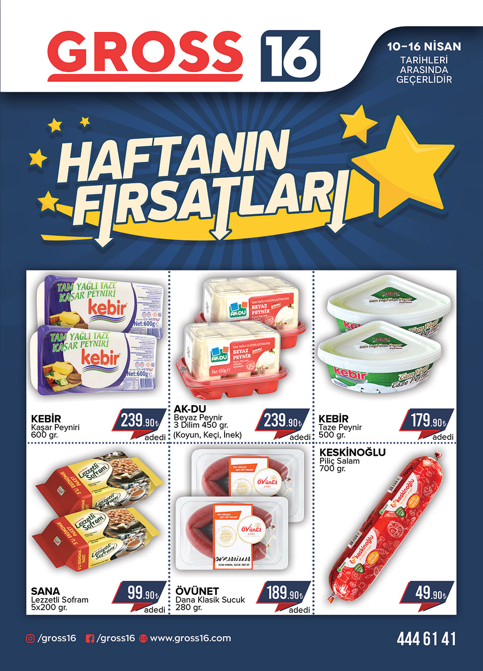 10-16 NİSAN FIRSATLARI