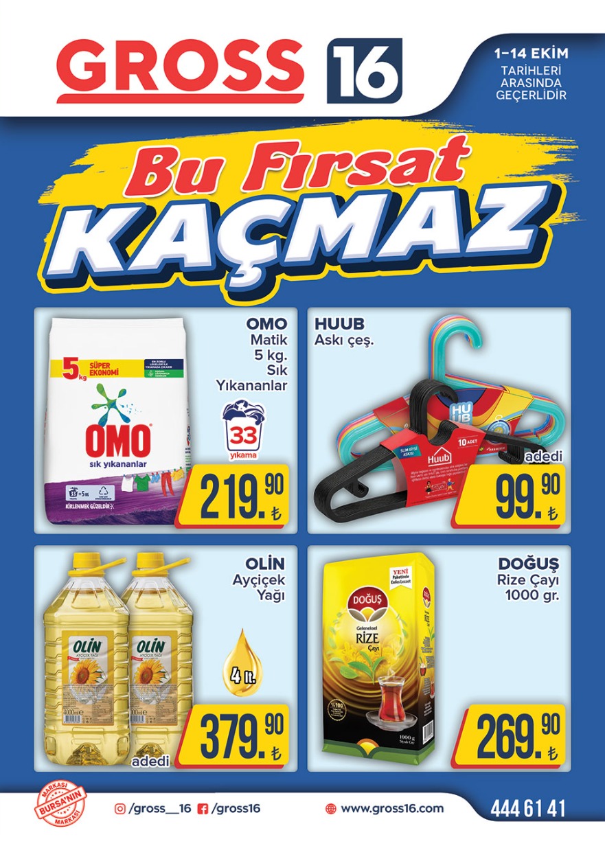 1-14 Ekim Bu Fırsat Kaçmaz Kataloğu